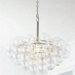 Люстра круглая со стеклянными шарами Airy Chandelier варинант исполнения - 2 | Loft Concept в Барнауле