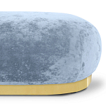 Длинный овальный пуф Ambrose Soft Oval Pouf варинант исполнения - 4 | Loft Concept в Барнауле