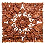 Панно из дерева квадратное Novala Panel With Trees варинант исполнения - 1 | Loft Concept в Барнауле