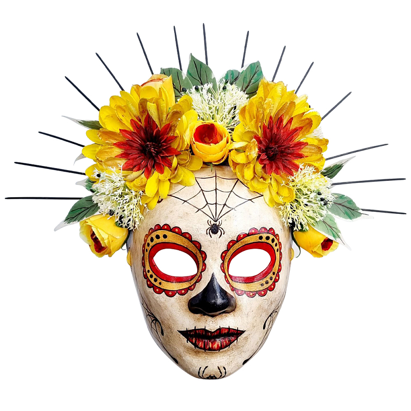 Дизайнерская карнавальная маска Carnival Mask Santa Muerte Мульти Дизайнерская карнавальная маска Carnival Mask Santa Muerte Мульти в Барнауле | Loft Concept
