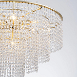 Люстра многоярусная с каскадами кристаллов Crystal Rains варинант исполнения - 6 | Loft Concept в Барнауле