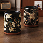 Мусорное ведро в китайском стиле Flower Trash Can варинант исполнения - 1 | Loft Concept в Барнауле