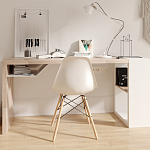 Письменный стол прямоугольный с полочкой под столешницей EcoComb варинант исполнения - 4 | Loft Concept в Барнауле