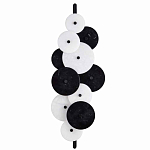 Бра светодиодное из черно-белых дисков Contrast Sample варинант исполнения - 4 | Loft Concept в Барнауле