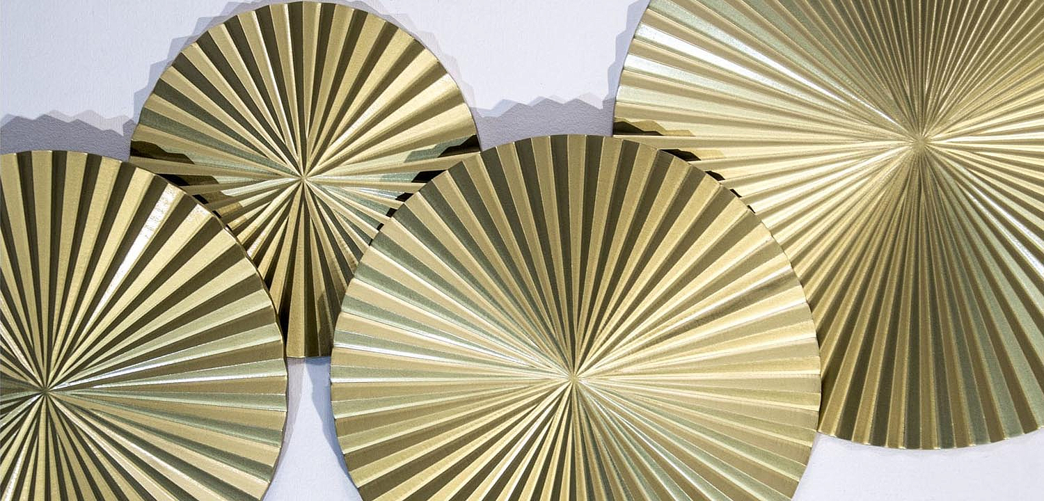 Арт-объект Apollo Gold Wall Plaque Disc 4 Арт-объект Apollo Gold Wall Plaque Disc 4 - Loft-Concept в Барнауле