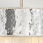 Люстра круглая с подвесками из текстурированного стекла молочного цвета Hinkley варинант исполнения - 6 | Loft Concept в Барнауле