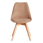 Стул с мягким бархатным сиденьем Chair Tulip варинант исполнения - 8 | Loft Concept в Барнауле