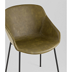 Стул Ashby экокожа зелёный варинант исполнения - 3 | Loft Concept в Барнауле