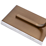 Торшер с белым тканевым абажуром на мраморном основании Cconcise варинант исполнения - 2 | Loft Concept в Барнауле