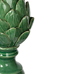 Статуэтка в виде артишока из зелёной керамики с глянцевыми лепестками Artichoke Decor  варинант исполнения - 1 | Loft Concept в Барнауле