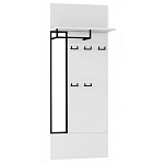 Вешалка настенная белая Strict Lines варинант исполнения - 1 | Loft Concept в Барнауле