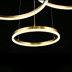 Люстра подвесная светодиодная Jewelry Ring варинант исполнения - 3 | Loft Concept в Барнауле