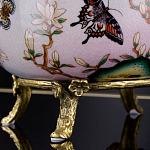 Фарфоровая чаша с бронзовыми элементами Eden Garden варинант исполнения - 7 | Loft Concept в Барнауле