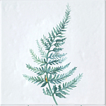 Плитка с узором Папоротник варинант исполнения - 2 | Loft Concept в Барнауле
