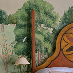 Обои ручная роспись Dandaka Glades Original colourway on painted Xuan paper варинант исполнения - 4 | Loft Concept в Барнауле