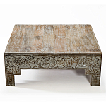 Кофейный стол Carved Сoffee table ручная резьба по дереву варинант исполнения - 1 | Loft Concept в Барнауле