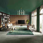 Люстра подвесная с 20-ю цилиндрическими матовыми плафонами Delta Light варинант исполнения - 5 | Loft Concept в Барнауле