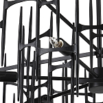 Люстра черная остроконечной формы Black Satin варинант исполнения - 1 | Loft Concept в Барнауле