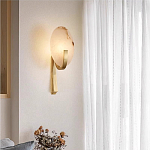 Бра с мраморным рассеивателем овальной формы Torch варинант исполнения - 1 | Loft Concept в Барнауле