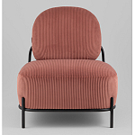 Кресло Стоун велюр рельефный коралловый варинант исполнения - 4 | Loft Concept в Барнауле
