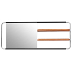 Настенное зеркало с двумя полками Two Shelves Functional Mirrors варинант исполнения - 1 | Loft Concept в Барнауле