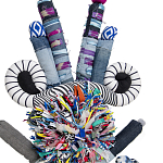 Кукла из джинсы Rusalka Upcycling варинант исполнения - 2 | Loft Concept в Барнауле