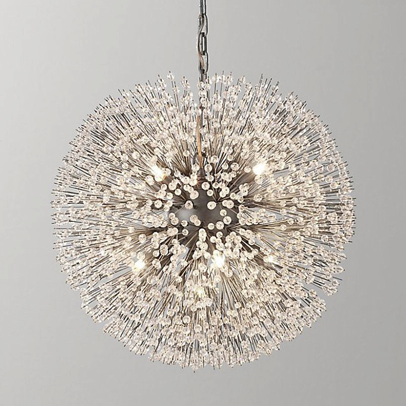 Люстра Dandelion Chandelier Серебряный Люстра Dandelion Chandelier Серебряный в Барнауле | Loft Concept
