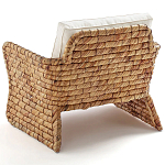 Кресло из плетеного гиацинта Gardner Wicker Armchair варинант исполнения - 4 | Loft Concept в Барнауле