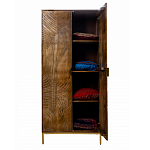 Распашной шкаф с фактурным фасадом Termite варинант исполнения - 3 | Loft Concept в Барнауле