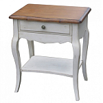 Тумба прикроватная с ящиком и открытой полкой Interiors Romance варинант исполнения - 1 | Loft Concept в Барнауле