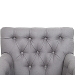 Кресло Addison Chic Armchair grey flax варинант исполнения - 4 | Loft Concept в Барнауле