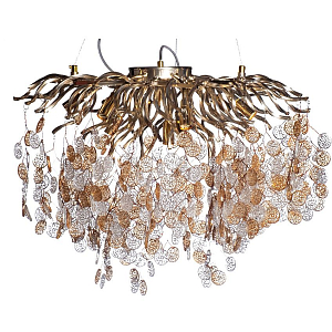 Светильник стеклянный в стиле ART DECO 60 см