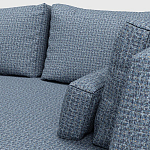 Мебельная ткань Шенилл голубой цвет 142 см T4-49 варинант исполнения - 10 | Loft Concept в Барнауле