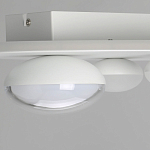 Потолочный светильник овальной формы белого цвета с 7-ю лампами Lunar Pebbles варинант исполнения - 10 | Loft Concept в Барнауле