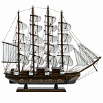 Декоративная модель деревянного тёмно-коричневого парусника в подарочной упаковке With The low варинант исполнения - 1 | Loft Concept в Барнауле