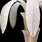 Торшер Glass Decorated Palm Floor Lamp White Листья Пальмы  варинант исполнения - 1 | Loft Concept в Барнауле