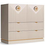 Комод с фактурным фасадом Satin Furniture варинант исполнения - 1 | Loft Concept в Барнауле