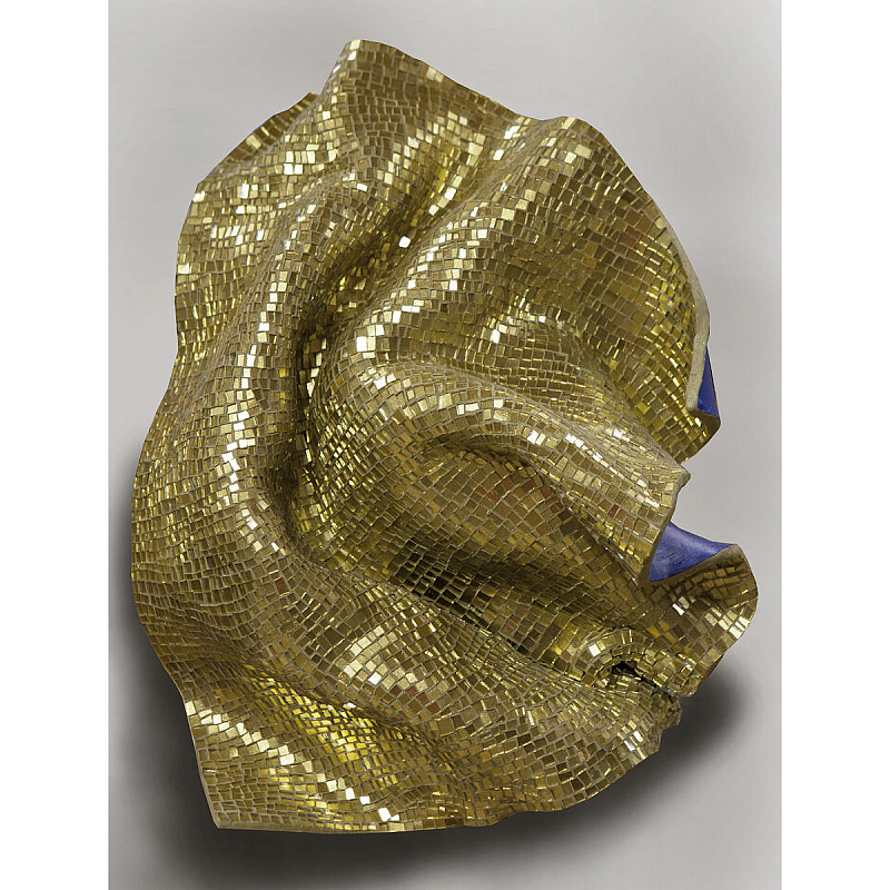 Панно «Reflection» Золотой Синий в Барнауле | Loft Concept 