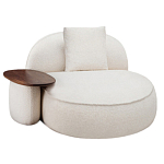 Кушетка Orus с овальным столиком  варинант исполнения - 4 | Loft Concept в Барнауле