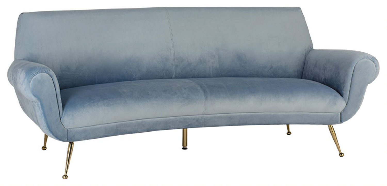 Диван Gigi Radice Lounge Sofa light blue Диван Gigi Radice Lounge Sofa light blue - Loft-Concept в Барнауле