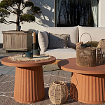 Садовый диван из тикового дерева и веревок Оreon варинант исполнения - 8 | Loft Concept в Барнауле