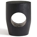 Приставной столик черного цвета AMORPHOUS варинант исполнения - 1 | Loft Concept в Барнауле