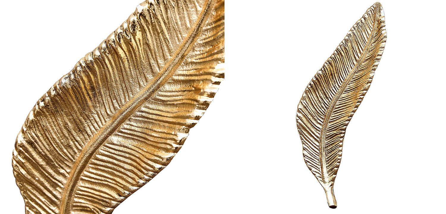 Аксессуар Gold Oblong Leaf Аксессуар Gold Oblong Leaf - Loft-Concept в Барнауле