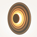 Бра круглое Soft Halo серый варинант исполнения - 3 | Loft Concept в Барнауле