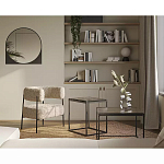 Зеркало круглое в металлической оправе Urban Style Space варинант исполнения - 1 | Loft Concept в Барнауле