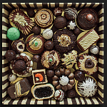 Панно "Конфетное ассорти" Chocolate Candy Assortment варинант исполнения - 1 | Loft Concept в Барнауле