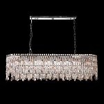 Люстра овальная с хрустальными подвесками Roul Crystal Light варинант исполнения - 3 | Loft Concept в Барнауле