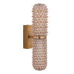 Бра с факутрным стеклянным плафоном Шампань Sonora варинант исполнения - 2 | Loft Concept в Барнауле