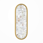 Бра перламутровый Lunaris 30 см варинант исполнения - 1 | Loft Concept в Барнауле