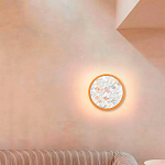 Бра в форме диска с перламутровыми прямоугольниками из морской ракушки Touch of Marine Charm варинант исполнения - 3 | Loft Concept в Барнауле